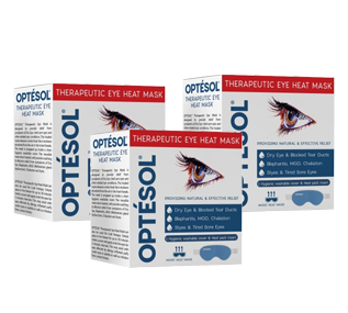 OPTÉSOL THERAPEUTIC EYE HEAT MASK PACK OF 3