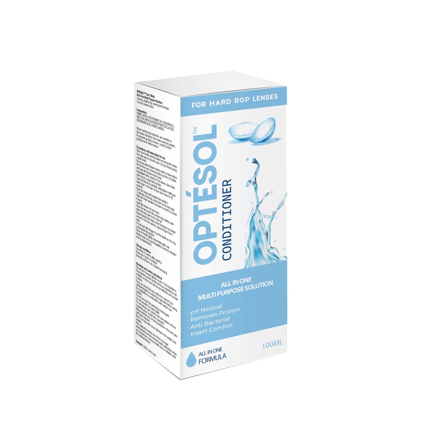 OPTESOL CONDITIONER ALL IN ONE MULTIPURPOSE  SOLUTION 100ML
