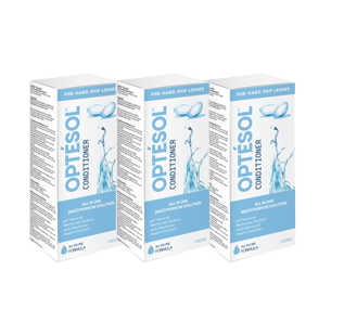 OPTÉSOL CONDITIONER ALL IN ONE MULTIPURPOSE SOLUTION 100ML PACK OF 3